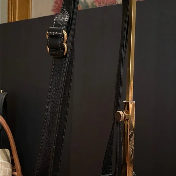 Vintage Coach Sonoma Drawstring Black Pebbled Leather Bucket Shoulder Bag - Picture 4 of 11